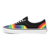Vans Era Rainbow Drip Low Top Skate Shoes Unisex Sneakers Black VN0A4U392CV