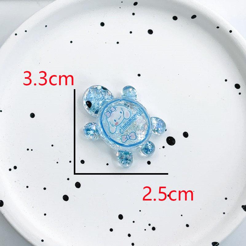 Flashing Resin Luminous Turtle Ornaments - Large & Small DIY Accessories