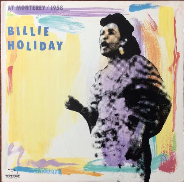LP Record BILLIE HOLIDAY At Monterey 1958 BKH50701 BLACKHAWK 1986 US Jazz Used