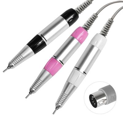 Elektrinis nagų gręžimo rašiklis, rankena, dildė poliravimo šlifavimo mašina Rankinis instrumentas manikiūro pedikiūro įrankis 5 PIN PLUG Nagų gręžimo priedai