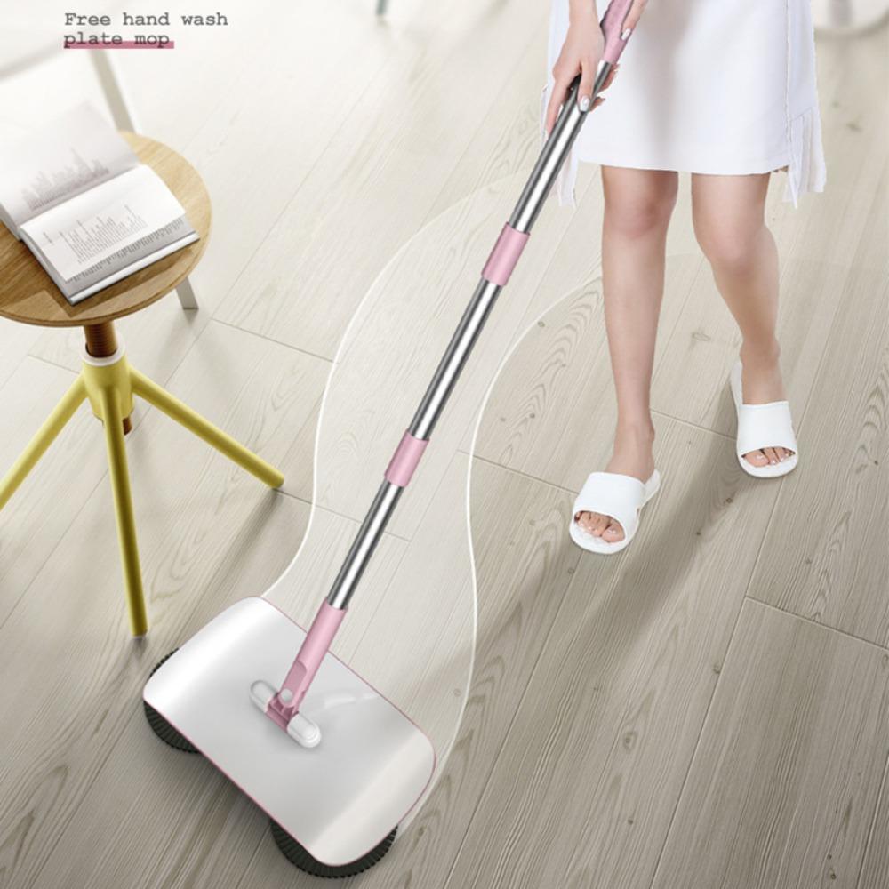 Powerful Suction Hand Push Sweeper Non Electric Sweeper Mop Cleaner Kitchen Cleaning
