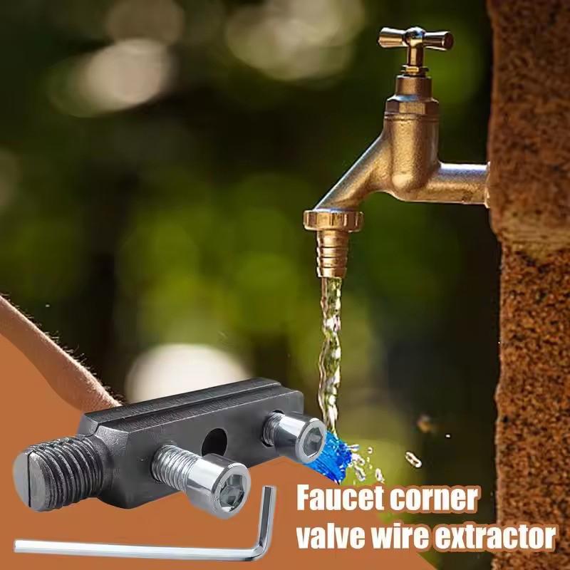 Wyciągacz śrub zaworów kranowych Wielofunkcyjny wyciągacz śrub zerwanych Narzędzie do usuwania uszkodzonych śrub Przenośna skrzynka narzędziowa
