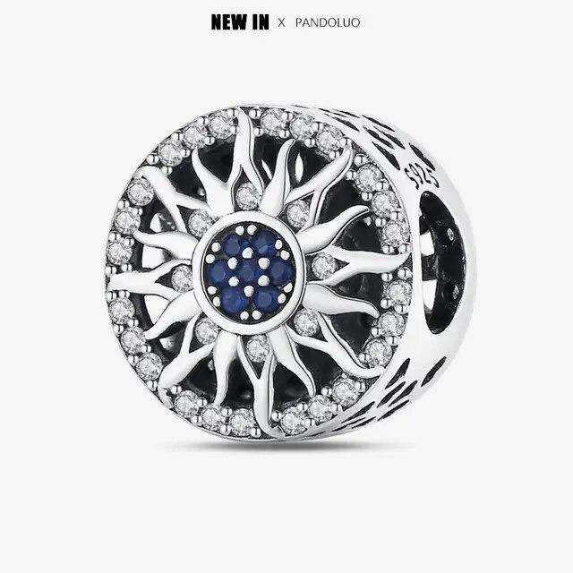 2024 Original New In Fairy Tale Town Series Round Heart Shaped Beads FitNew Bracelet 925 Silver Women Bead DIY Jewelry Gift