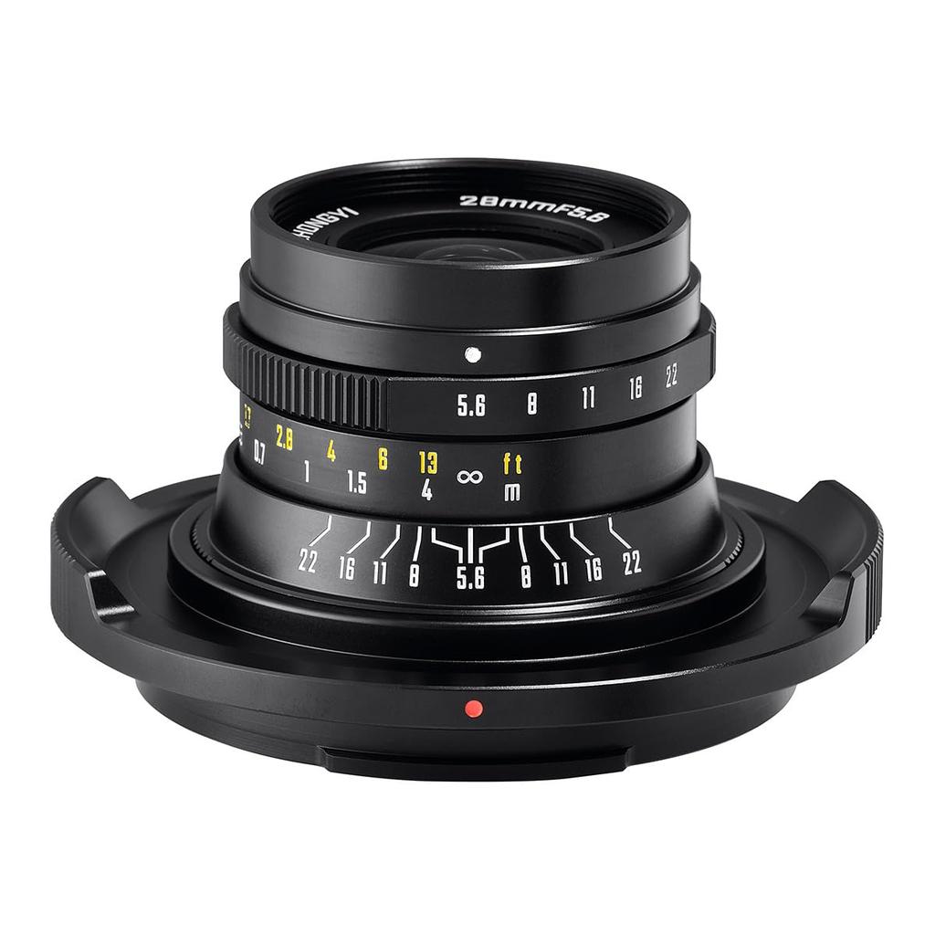 Zhongyi Optics TOURIST 28mm Fujifilm GFX Lens Black F5.6 G-mount