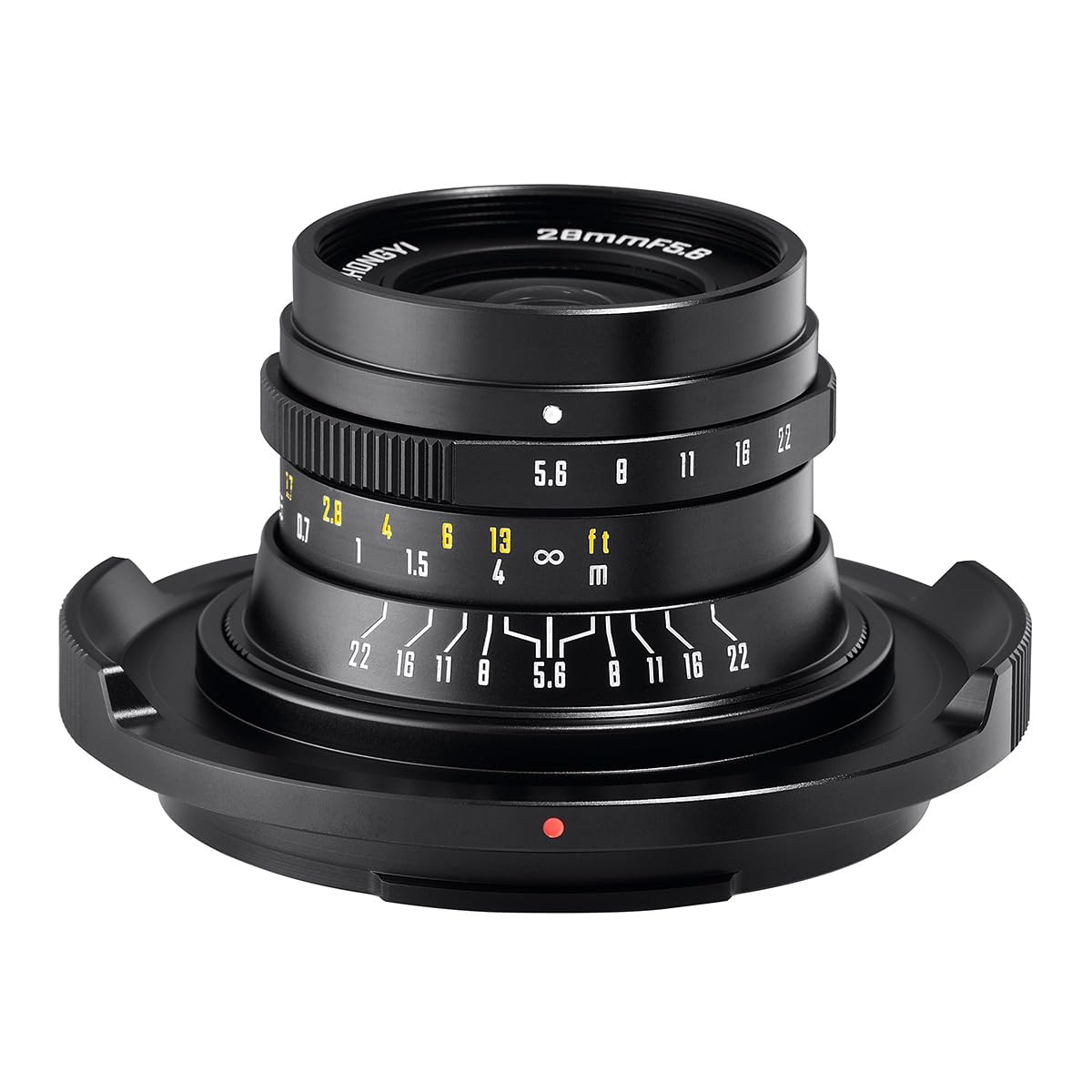 

Zhongyi Optics TOURIST 28mm Fujifilm GFX Lens Black F5.6 G-mount чорний