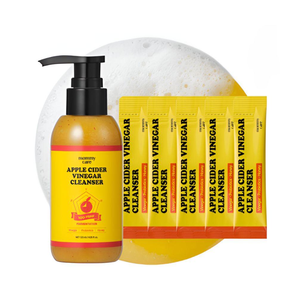 Mami Care Pore Whitening Apple Cider Vinegar Cleanser 120ml and 10ml Travel Set ACV Deep Wash