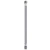 2pcs 304 Stainless Steel Flexible Pipe Water Heater Connector Hose 3/8 Inch Suitable for Faucet Water Heater Connection