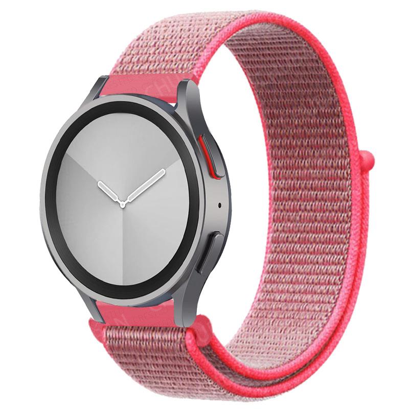 Nylon Loop Band For Samsung Galaxy Watch 6/5/pro/4/Classic/active 2 40-44mm Belt 20mm/22mm Bracelet Huawei GT 4-2-2e-3 Pro Strap