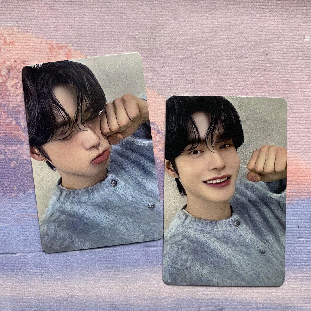 

[USED] ZB1 Zebewan Kim Ji Eun Loser Rock Paper Scissors Winner B Prize Trading Cards 2 pieces