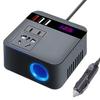 Kfz-Wechselrichter DC12V/24V auf DC110V/220V 150W Spitzenleistung LED-Anzeige Steckdosen Wechselrichteradapter Schnelllade-Kfz-Wechselrichter