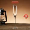 Handmade European Crystal Champagne Flutes