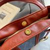 Portable Denim Tote Bag Women's Shoulder Underarm Bucket Bag
