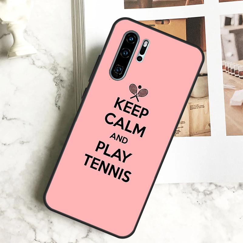 Tennis Racket Tennis Ball For Huawei Nova 10 SE 9 11 Pro Y60 Y70 Y90 Y61 Y91 Y72 Y73 12i 11i 8i P20 P30 P40 Lite Case