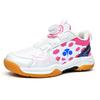 Kids Shoes Unisex Kids Low-Cut Badminton Shoes Indoor Outdoor Sports Rubber Sole Training Sneakers