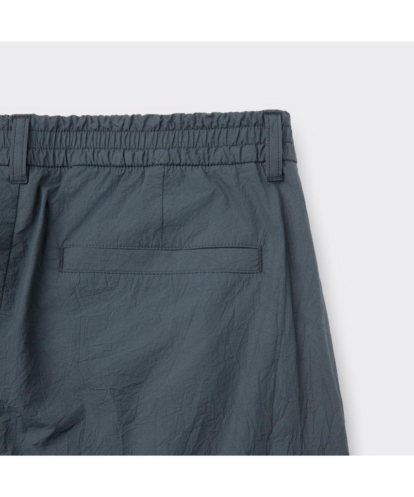 Keoseuuteommellou Gray Loose Fit Tucked Creased Pants Cwpam26431Gyx