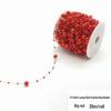 Double-Line Pearl Sunflower Snowflake Beads DIY Decoration