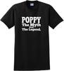 Poppy The Myth And The Legend Black T-shirt
