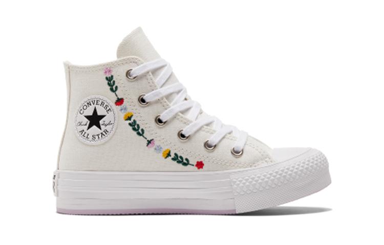 Converse Chuck Taylor All Star EVA Lift Platform High PS 'Floral Embroidery' A02229C