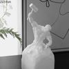 Sculpting Oneself Abstract Artworks Character Statue Desk Decoration Ornaments Inspirational Figures Sculpture Resin Crafts