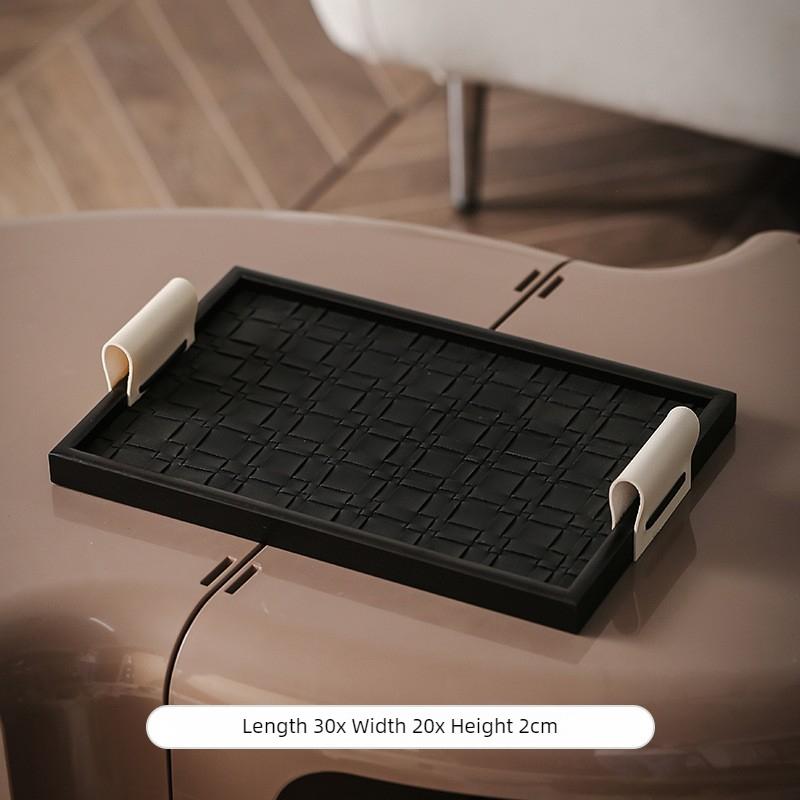 Light Luxury Storage Trays Entrance Hall Key Storage Plate Simple Modern Organize Tray Dressing Table Jewelry Organize Plate