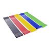 Longchan 5-Color TPE Loop Resistance Band Set for Yoga & Fitness