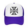 Personalized West Coast Iron Cross Choppers Baseball Cap Outdoor WoUnisex Unisex's Adjustable Trucker Hat Spring Snapback Caps