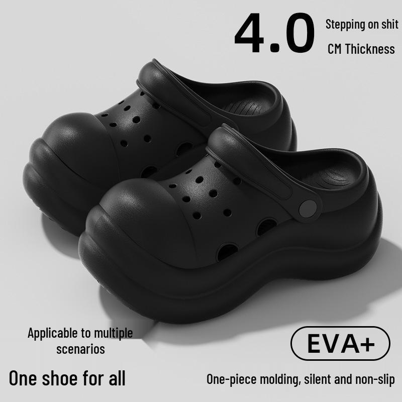 Women's Summer Thick-Soled Lightweight Closed-Toe Outdoor Fashion Shoes