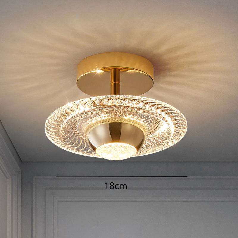 Luster Nordic LED Ceiling Lamp Home Foyer Aisle Corridor Cloakroom Light Bedroom Balcony Decoration Ceiling Lamp Indoor Lighting