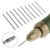 10Pcs Straight Shank Twist Drill Bits Multifunctional Engraving Drill Bits Practical HSS Drill Bit High Quality Punch Tools