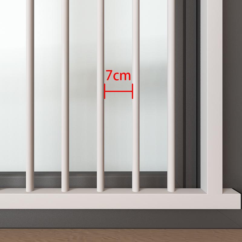 Indoor No-Drill Child Safety Window Bar for Balcony, Bay Window, and Anti-Theft Protection