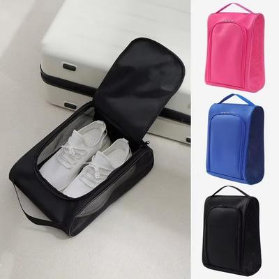 New Oxford Cloth Shoes Storage Bag Portable Dustproof Shoe Carrier Pouch Lightweight Shoe Organization