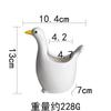 Cute Cartoon Seagull Shape Succulent Flower Pot Ceramic Breathable Cactus Green Plant Flower Pot Tabletop Ornament
