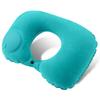 Inflatable Foldable Compression Pillow, Portable Neck Support Pillow for Traveling By Car and Bullet Train