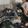 Anime A-Attack On T-Titan Cool Blanket Soft Comfortable Nap Plush Suitable For Iiving Room Office Bedroom Birthday Home Kid Gift