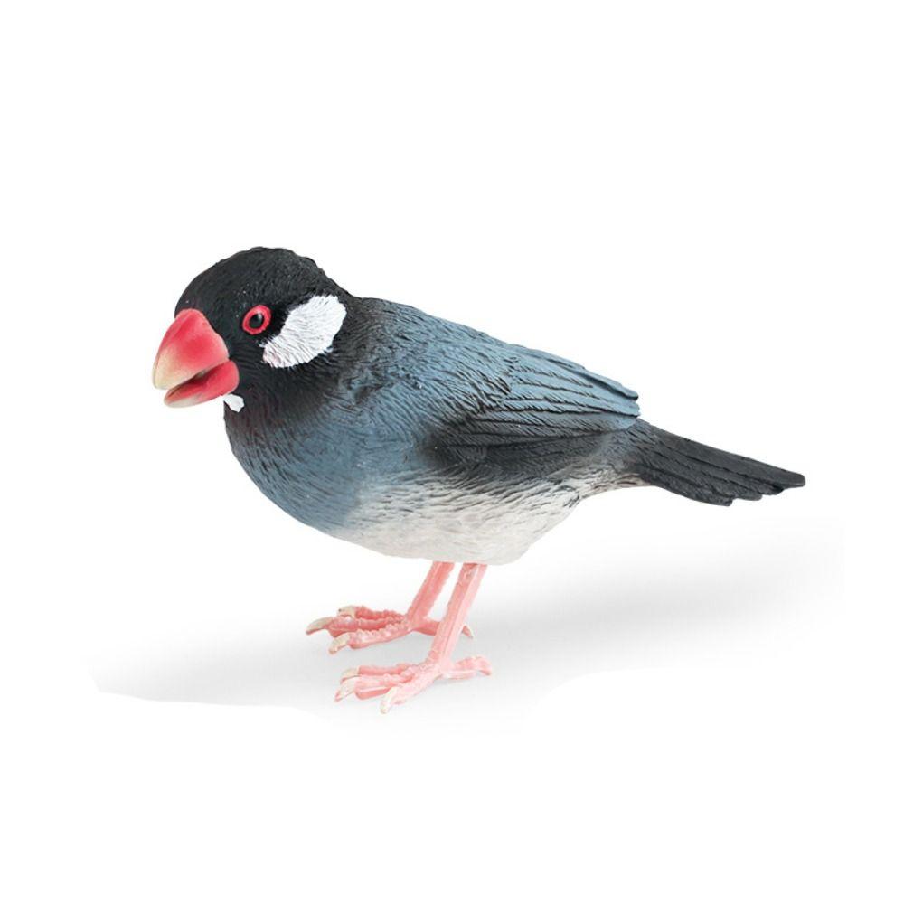 Creative Simulation Bird Figurines Handpainted Miniatures Model DIY Crafts Animal Sculpture  Office