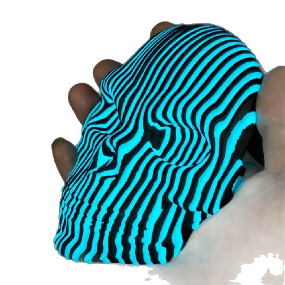 Svítící žertovná ozdoba Kreativní kvantové lebky Hračky Trendy lebky Hračky Halloweenská dekorace