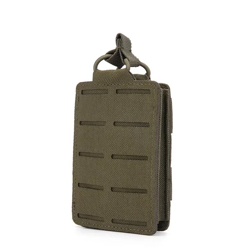 1pc Tactical 5.56 M4 MOLLE Single Magazine Pouch EDC  Army Vest Waist Bag Hunting Airsoft AK AR M16 Rifle Mag Holder Carrier