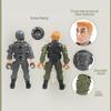 8 Pcs/set SWAT Military Army Action Figure Toys for Boys Combat Game Movable Joints Military Soldiers Model Toy for Kids Gifts