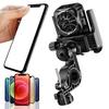 Cooling Motorcycle Cellphone Holder Anti-Shake Motorcycle Phone Holder Navigation Bracket for Motorcycle Bicycle Scooter