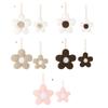 Blumen Schnuller Dekoration Lieblicher Floraler Baby Schnuller Anhänger Tragbarer Baby Schnuller Anhänger Perfekt für Babys Geschenk
