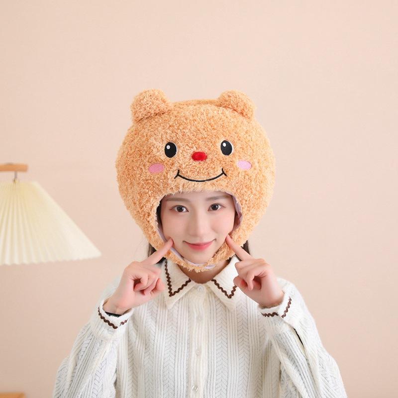

Милая шапка-капюшон с длинными ушками медведя, реквизит для фото, мультяшный капюшон, реквизит для выступлений 35*30CM0.17kg
