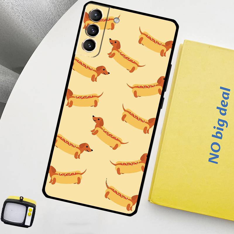 Dackel Hund Handyhülle Für Samsung Galaxy S25 S26 Ultra S21 S22 S23 S24 Ultra S10 S20 Plus S25 FE Hülle
