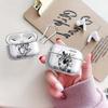 Case For Airpods 4 2 3 Pro2 Pro Pro3 1 Clear Earphone Cases Cover Line Heart Pattern