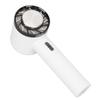 Handheld Fan 3 Speed Gears Cold Compress Quiet Phone Holder   Cooling Fan with Base