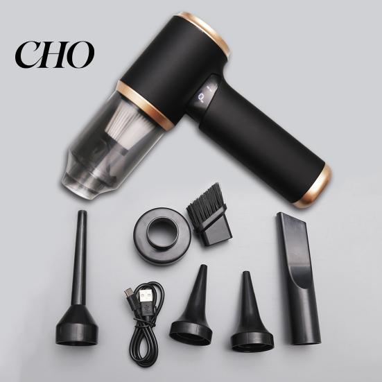 Multi-functional Blower Vacuum Handheld Cleaner with 6000Pa Suction Cordless Car Home Dustbuster Blowing Mini & 2-in-1 Multi-Function Device