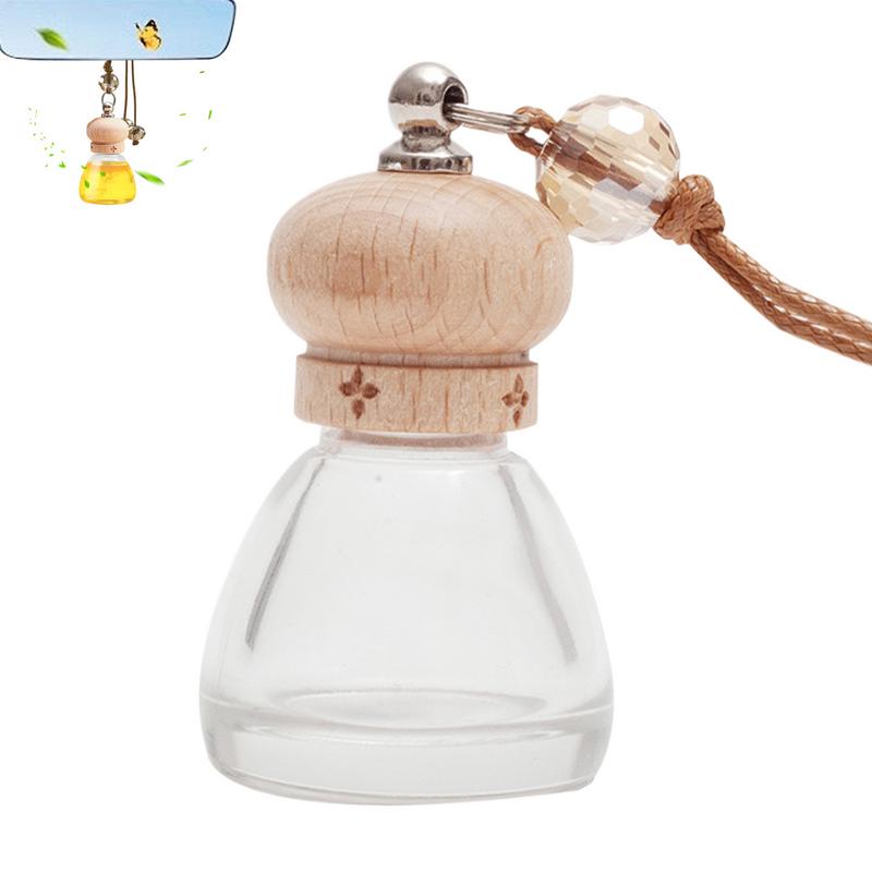 Car Air Freshener Bottle Auto Interior Empty Perfume Hangings Bottle Car Perfume Diffuser Bottles Car Interior Air Fresher deco