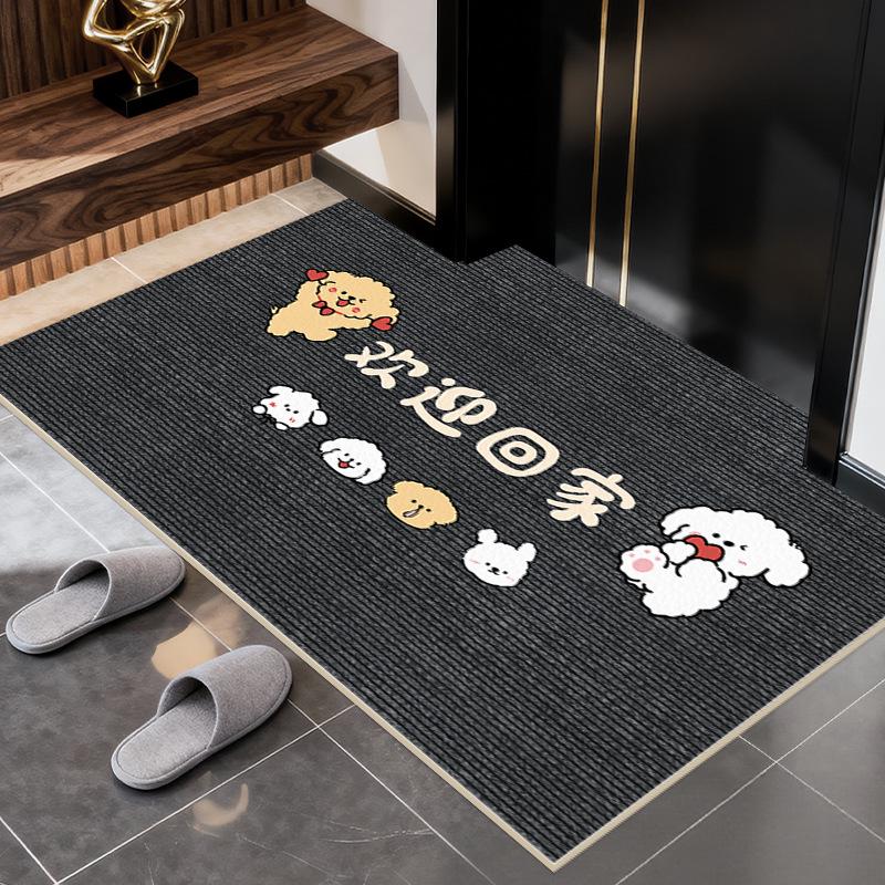 

High-End Anti-Slip Waterproof Door Mat: Dirt-Resistant and Customizable for Entryways 50x80cm