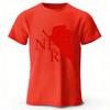 Japanese Anime Neon Genesis Evangelion Pure Cotton ShortSleeve Peripheral   Unisex Street Casual Loose Plus Size TShirt Top