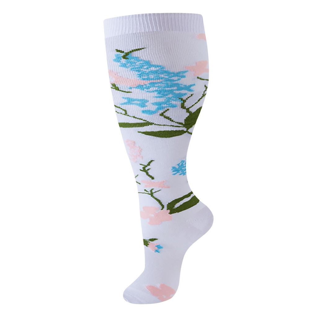 Plus Size Odor-Resistant Sports Compression Socks for Men