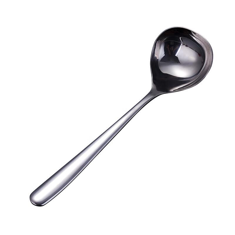 ZISIZ 304 Stainless Steel Deep Serving Spoon & Ladle Set
